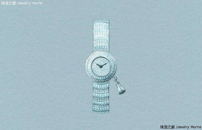 梵克雅宝_SIHH Van Cleef & Arpels梵克雅宝推出Sweet Charms Pavée腕表