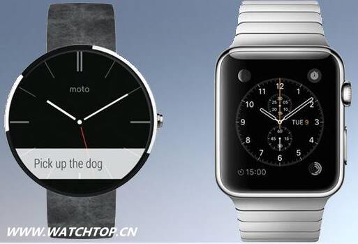 Apple Watch vs Moto 360：谁是最佳智能手表