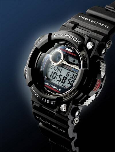 卡西欧_G-SHOCK 蛙人6局电波限量版