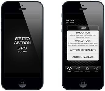 精工_Seiko Astron GPS卫星定位太阳电能腕表 手机应用iPhone版震撼上线！